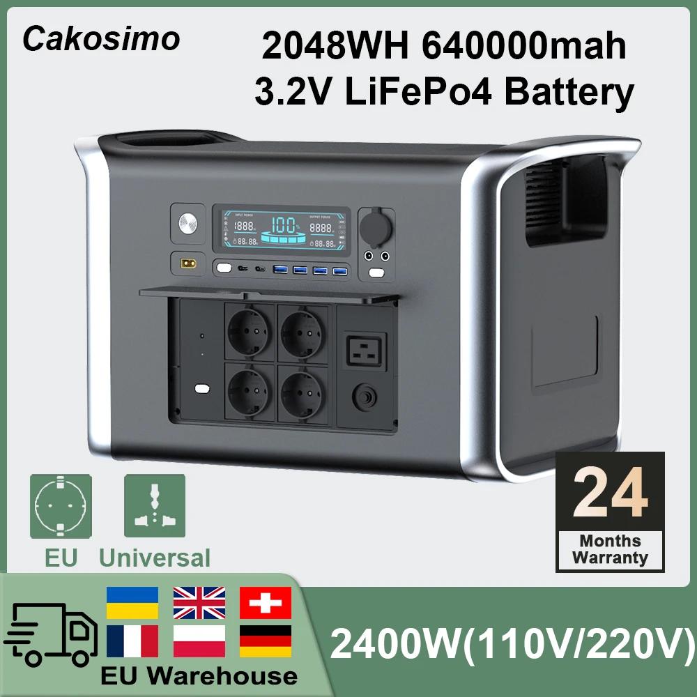 Cakosimo ޴  LifePo4 ķ ¾籤 , AC 110V 220V ͸ RV  Ʈ, 2400W, 1800W, 1000W, 600W
